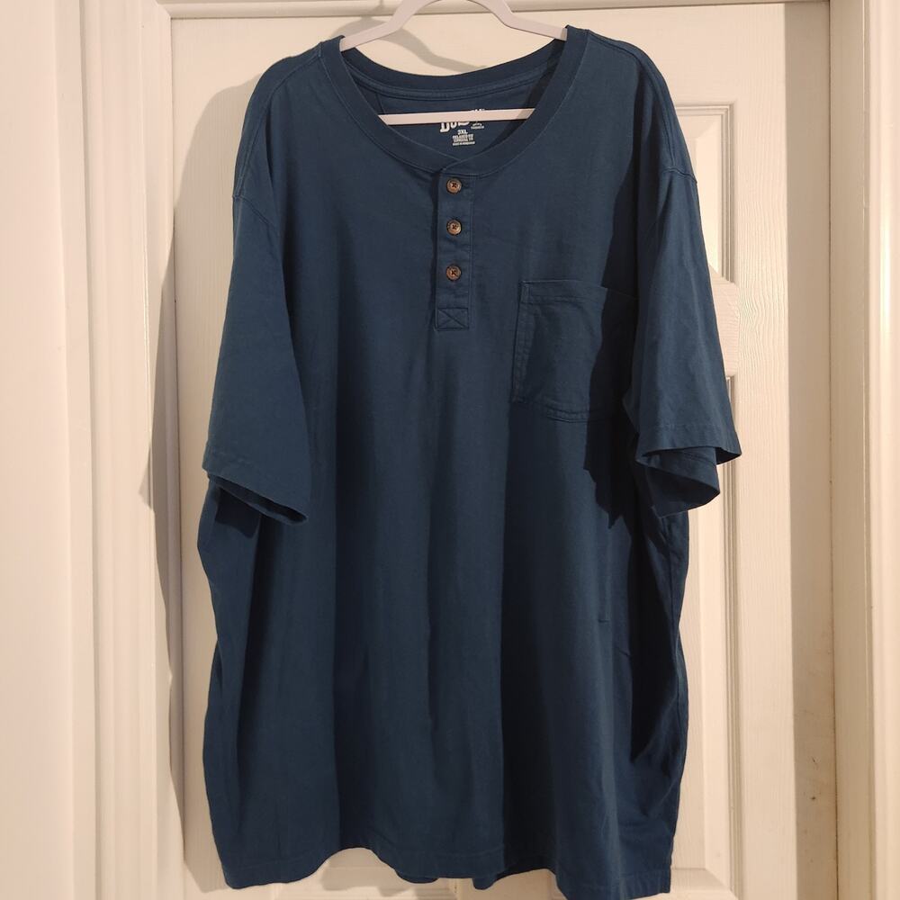 Duluth Mens Tshirt. Shorr Sleeve. Cheat Pocket. Blue 3X